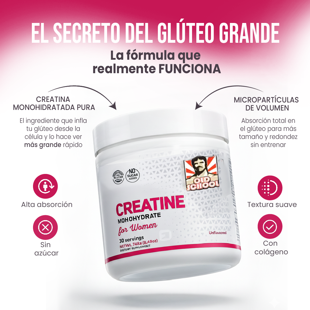 Creatina para Aumentar Glúteos